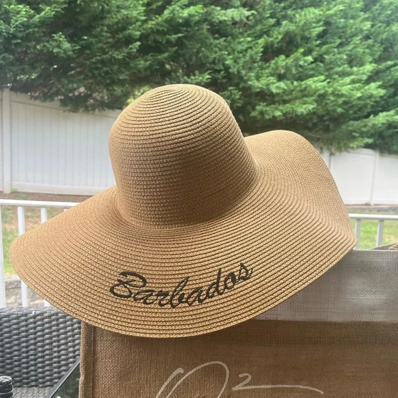 Beach Summer Fashion Straw hat Barbados - Picture 1 of 16